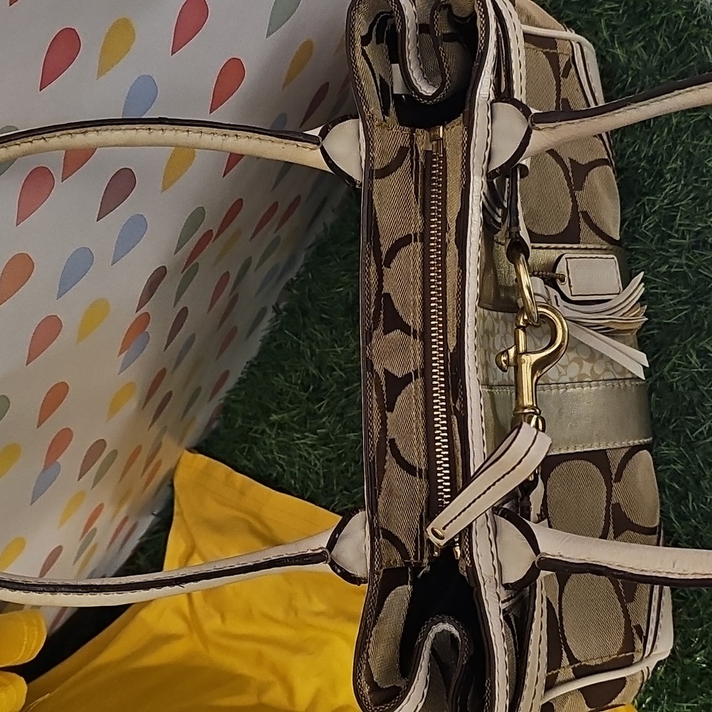 Coach 2006 Medium Carry All Monogram Verge Of VINTAGE - Picture 6 of 9